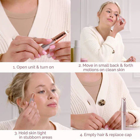 ๐ฅ Flawless Eyebrow Hair Remover โ Painless Precision Trimmer for Women