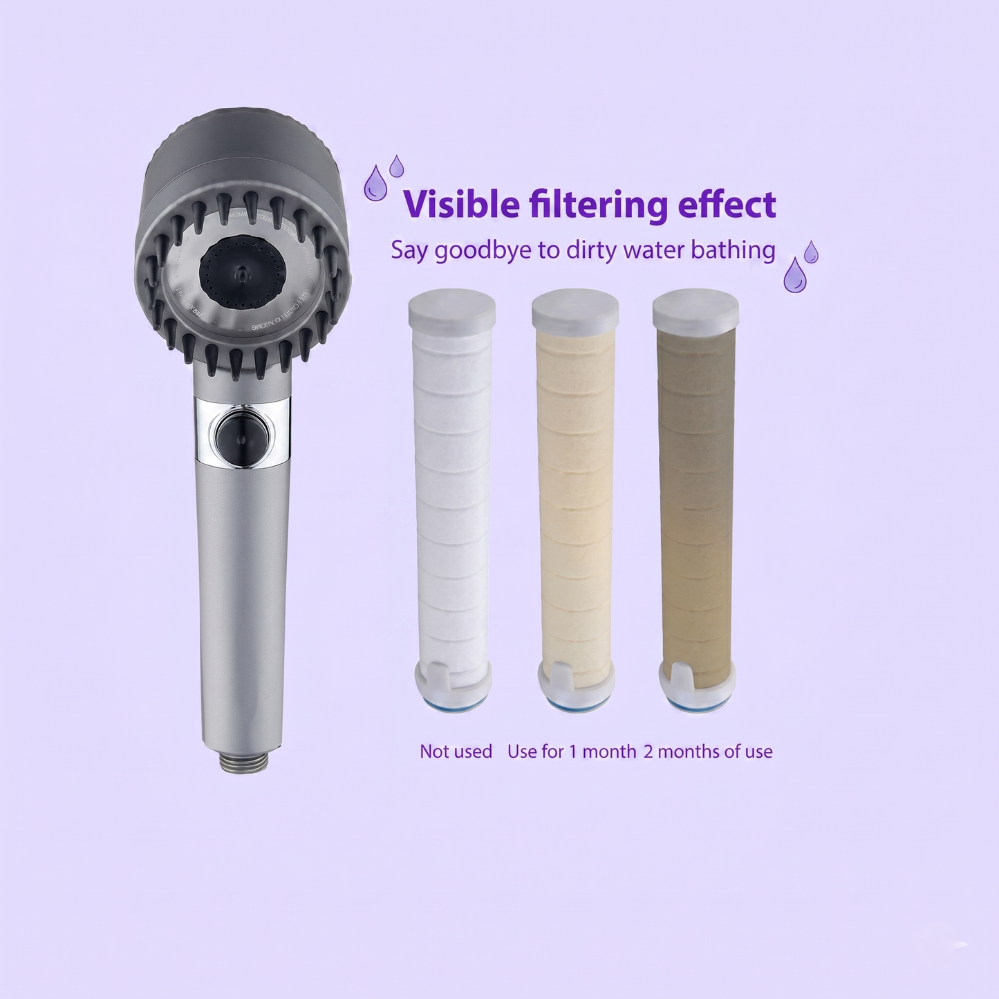 Filtered Shower Head | Spa Experience