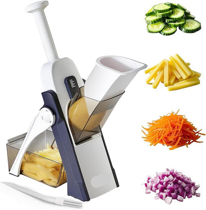 Adjustable Vegetable Cutter - 4-in-1 Mandoline